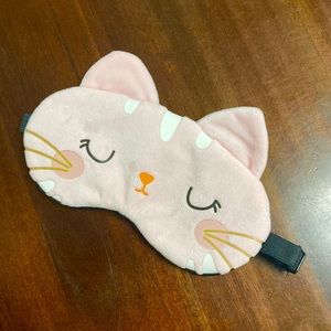 Fuzzy Cat Sleepmask with Ears